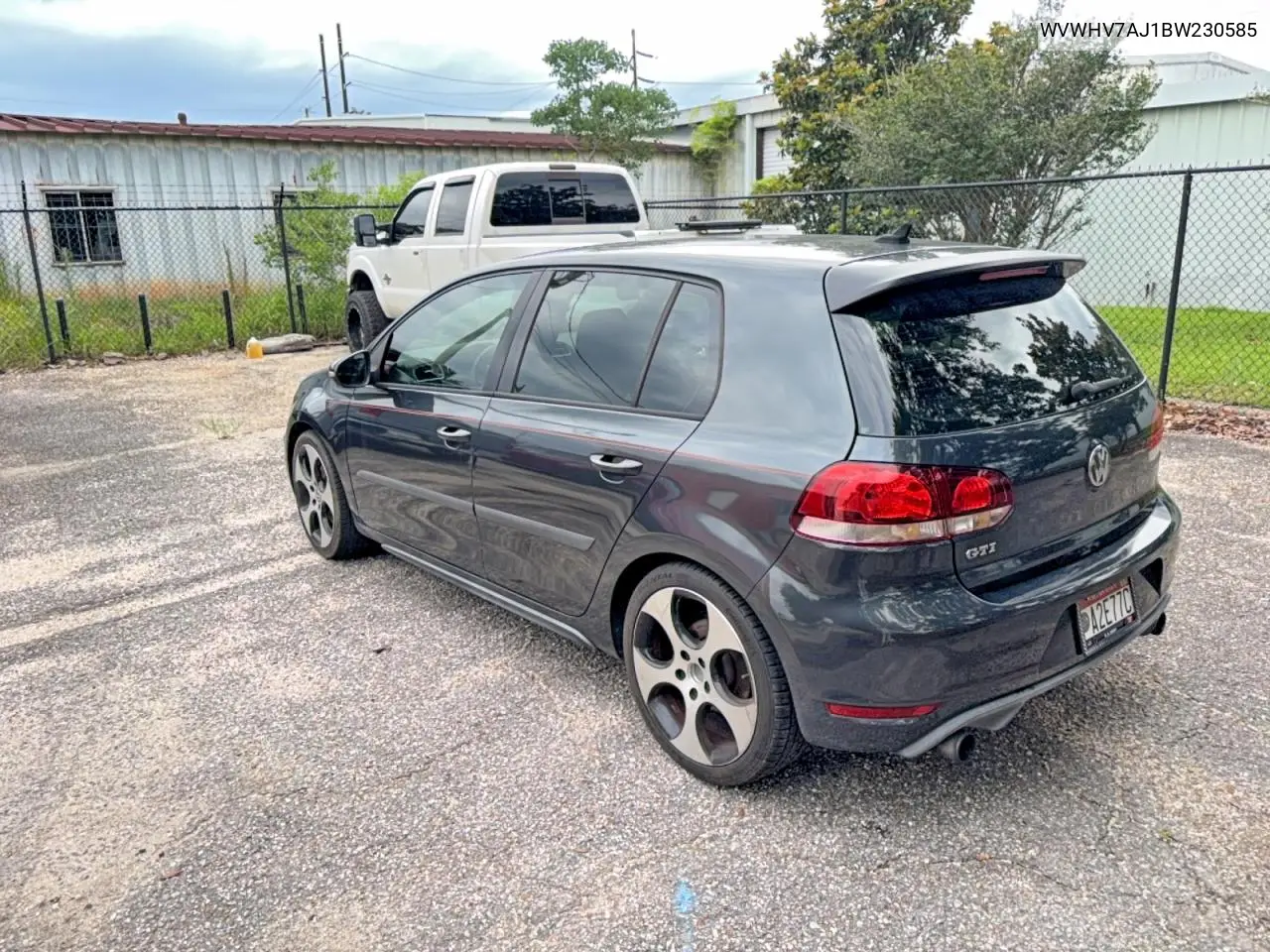 2011 Volkswagen Gti VIN: WVWHV7AJ1BW230585 Lot: 56339876