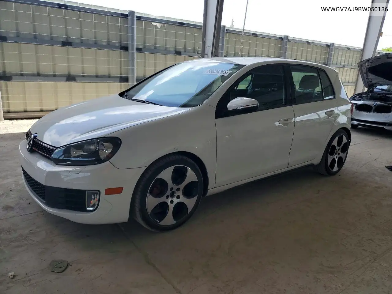 2011 Volkswagen Gti VIN: WVWGV7AJ9BW050136 Lot: 58994066