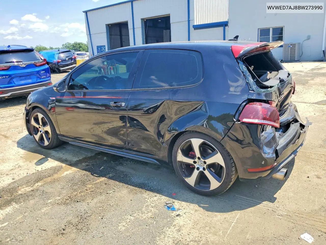 2011 Volkswagen Gti VIN: WVWED7AJ8BW273990 Lot: 59160126