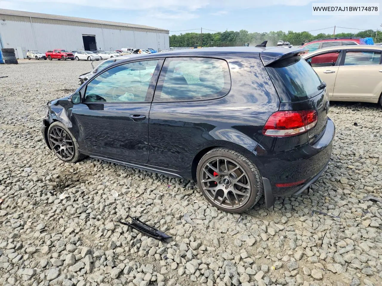 2011 Volkswagen Gti VIN: WVWED7AJ1BW174878 Lot: 59534516