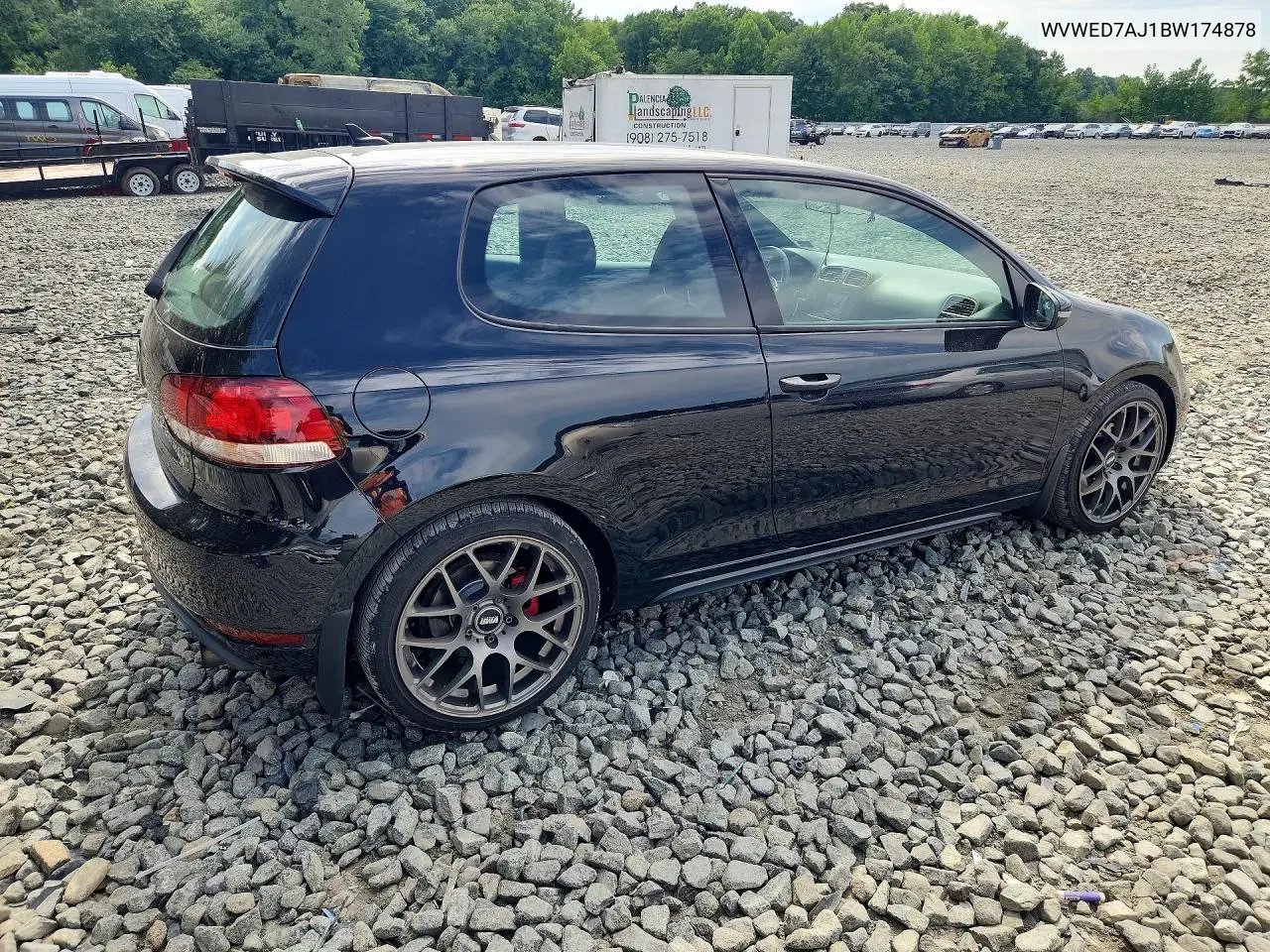 2011 Volkswagen Gti VIN: WVWED7AJ1BW174878 Lot: 59534516