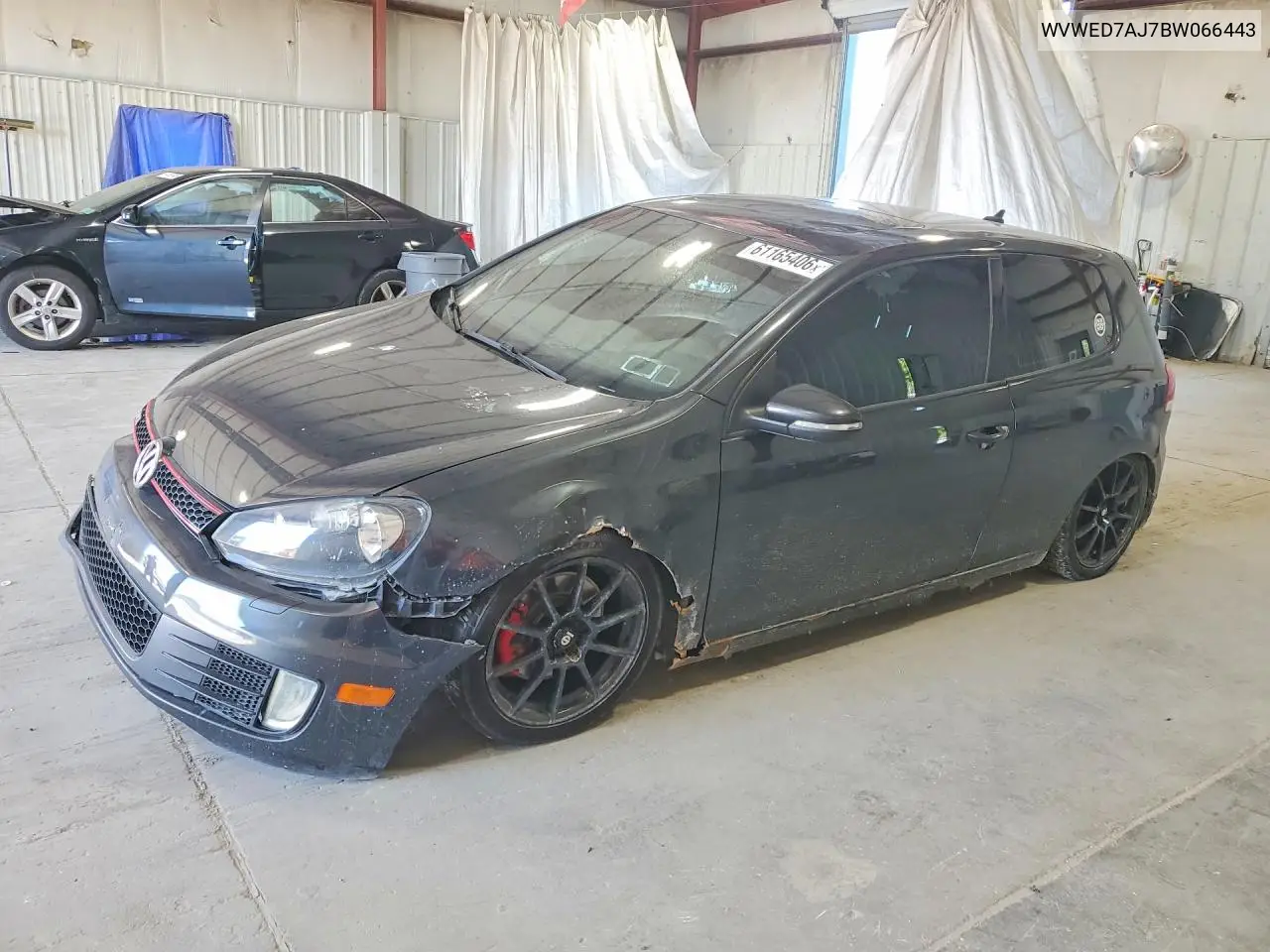 2011 Volkswagen Gti VIN: WVWED7AJ7BW066443 Lot: 61165406