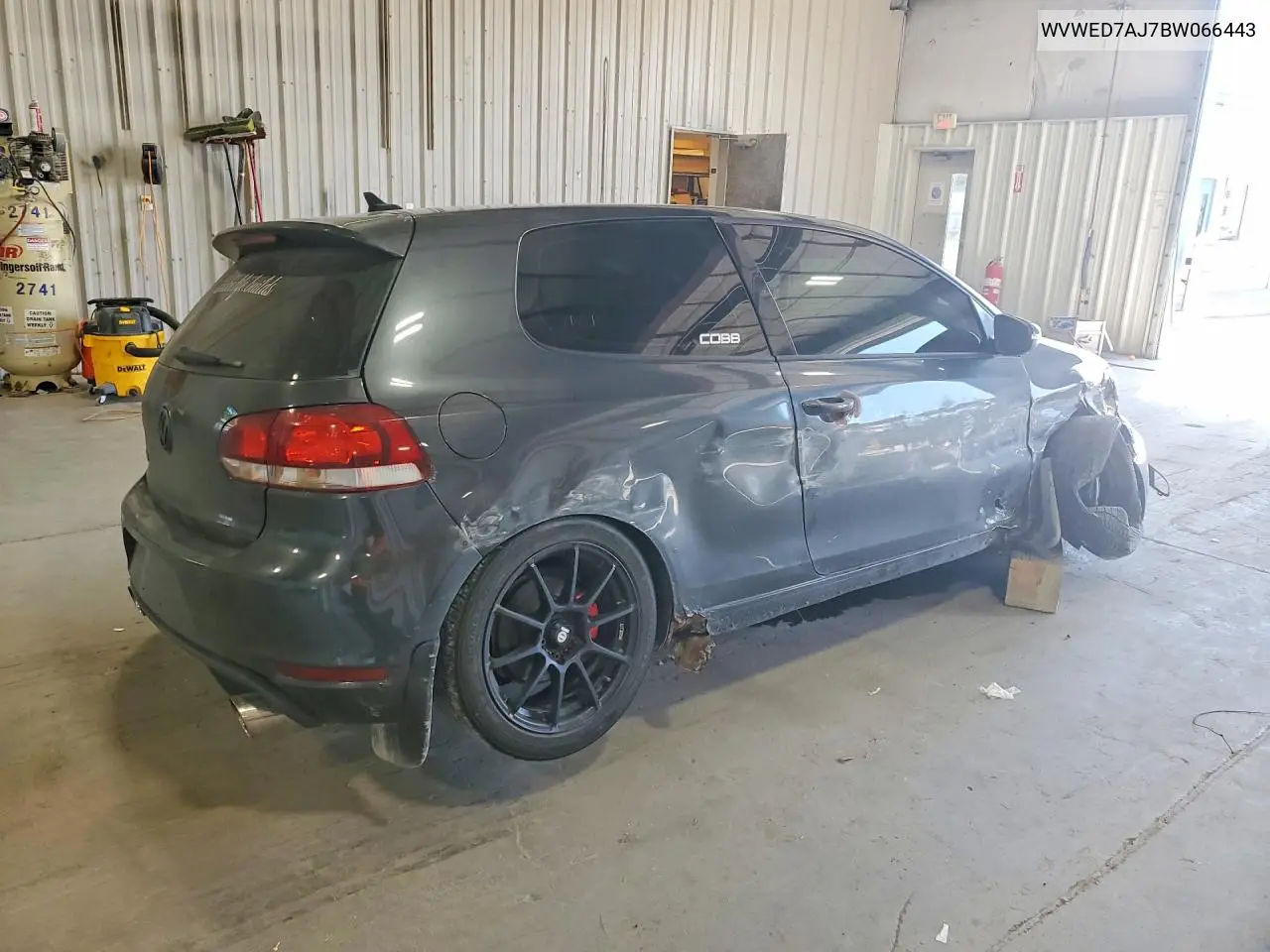 2011 Volkswagen Gti VIN: WVWED7AJ7BW066443 Lot: 61165406