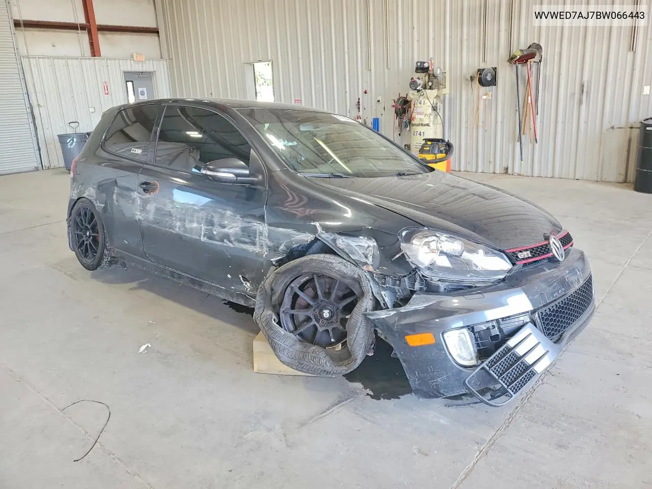 2011 Volkswagen Gti VIN: WVWED7AJ7BW066443 Lot: 61165406