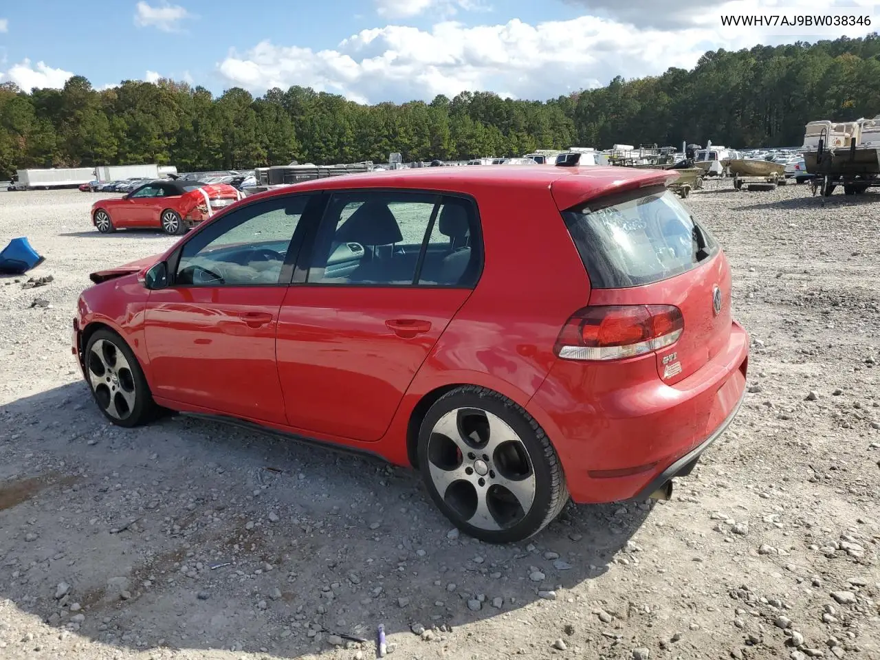 WVWHV7AJ9BW038346 2011 Volkswagen Gti