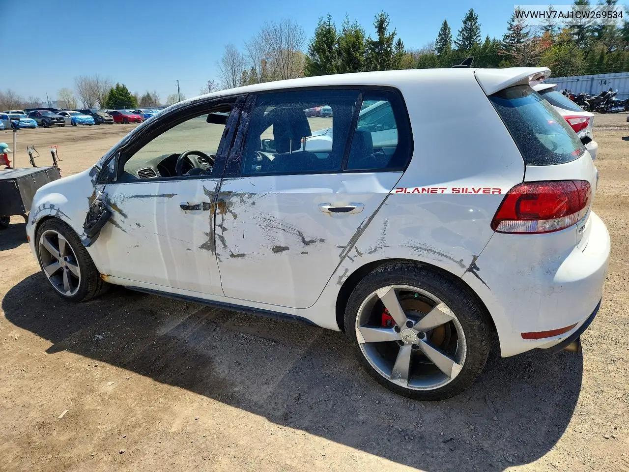 2012 Volkswagen Gti VIN: WVWHV7AJ1CW269534 Lot: 52219116