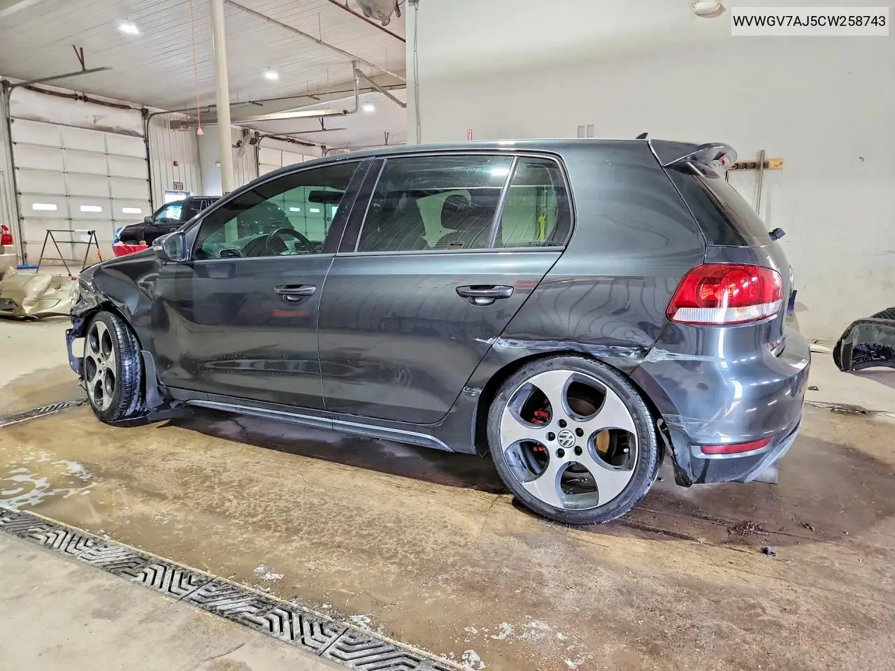 2012 Volkswagen Gti VIN: WVWGV7AJ5CW258743 Lot: 54839556