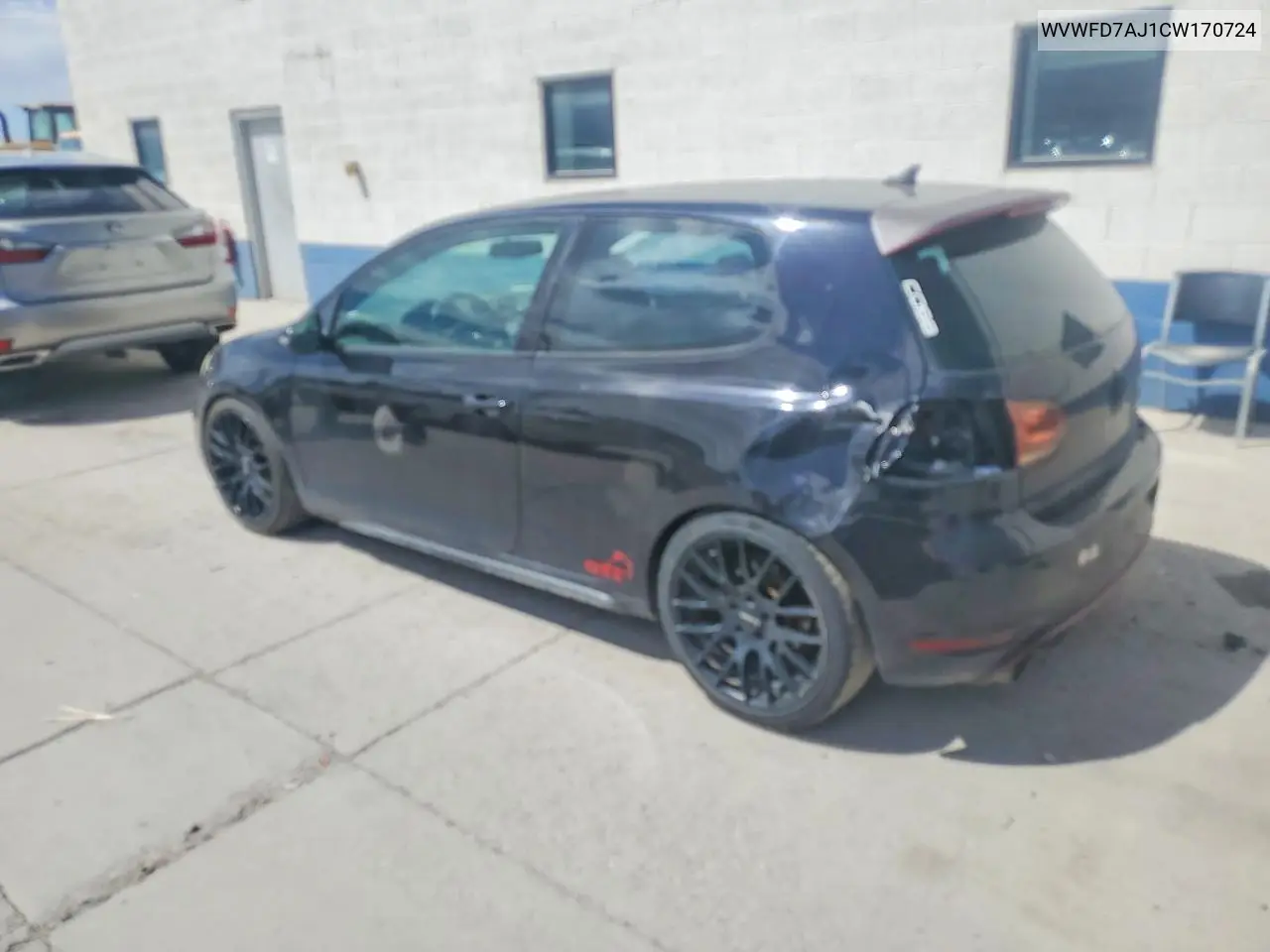 2012 Volkswagen Gti VIN: WVWFD7AJ1CW170724 Lot: 59073986