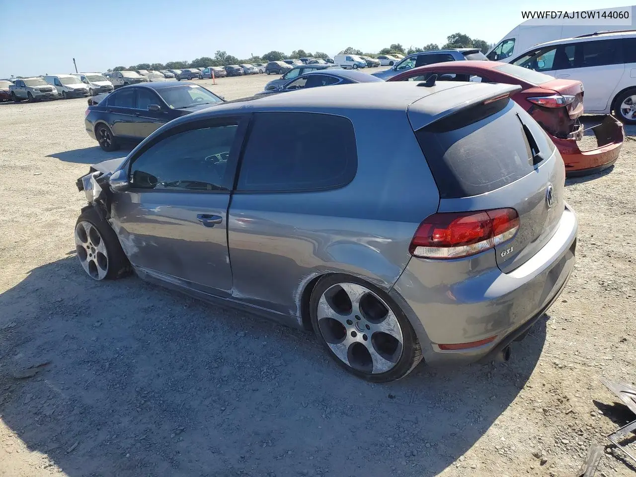 2012 Volkswagen Gti VIN: WVWFD7AJ1CW144060 Lot: 60195326