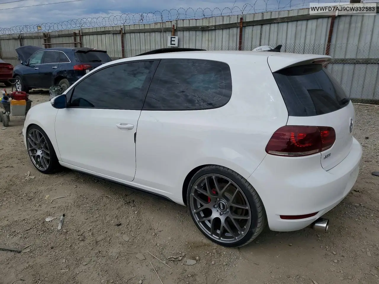 2012 Volkswagen Gti VIN: WVWFD7AJ9CW332583 Lot: 62095016