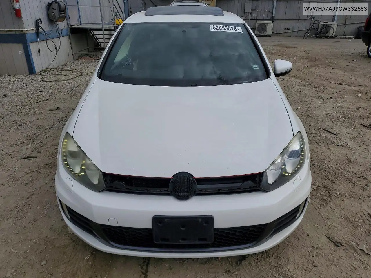 2012 Volkswagen Gti VIN: WVWFD7AJ9CW332583 Lot: 62095016