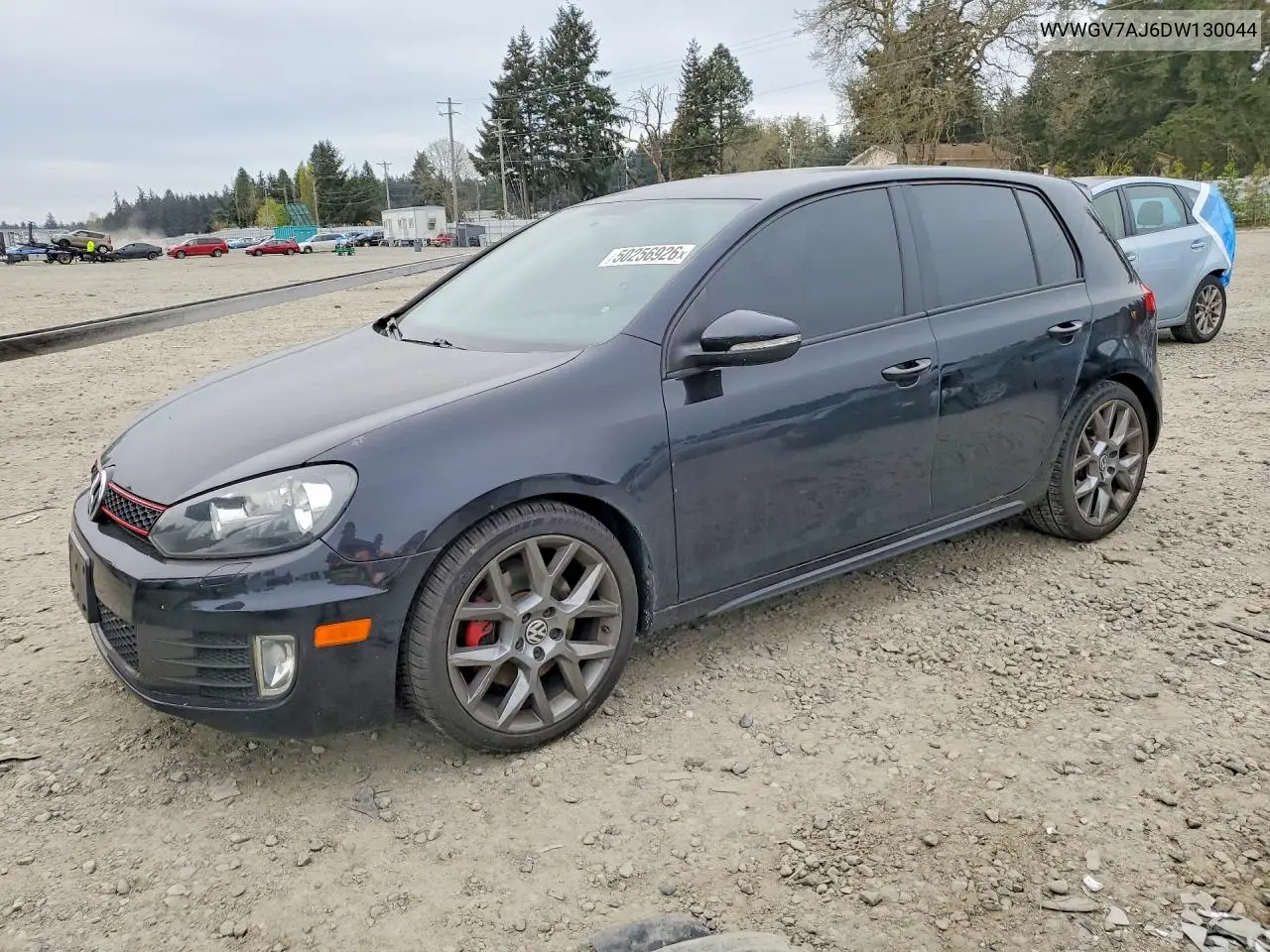 2013 Volkswagen Gti VIN: WVWGV7AJ6DW130044 Lot: 50256926