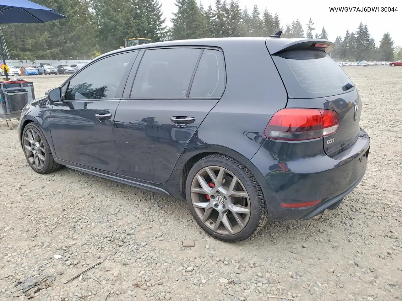 2013 Volkswagen Gti VIN: WVWGV7AJ6DW130044 Lot: 50256926