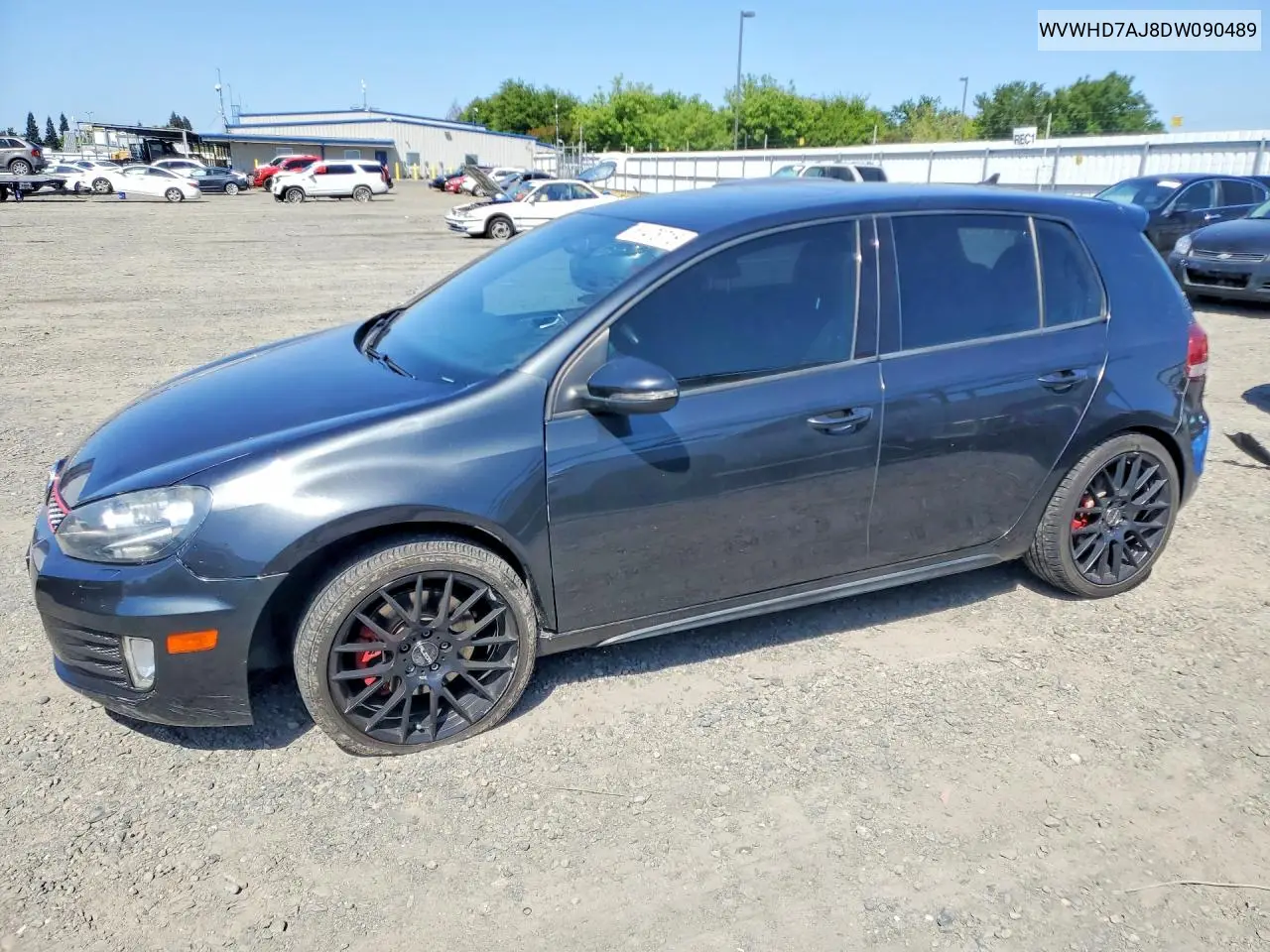 2013 Volkswagen Gti VIN: WVWHD7AJ8DW090489 Lot: 51478716