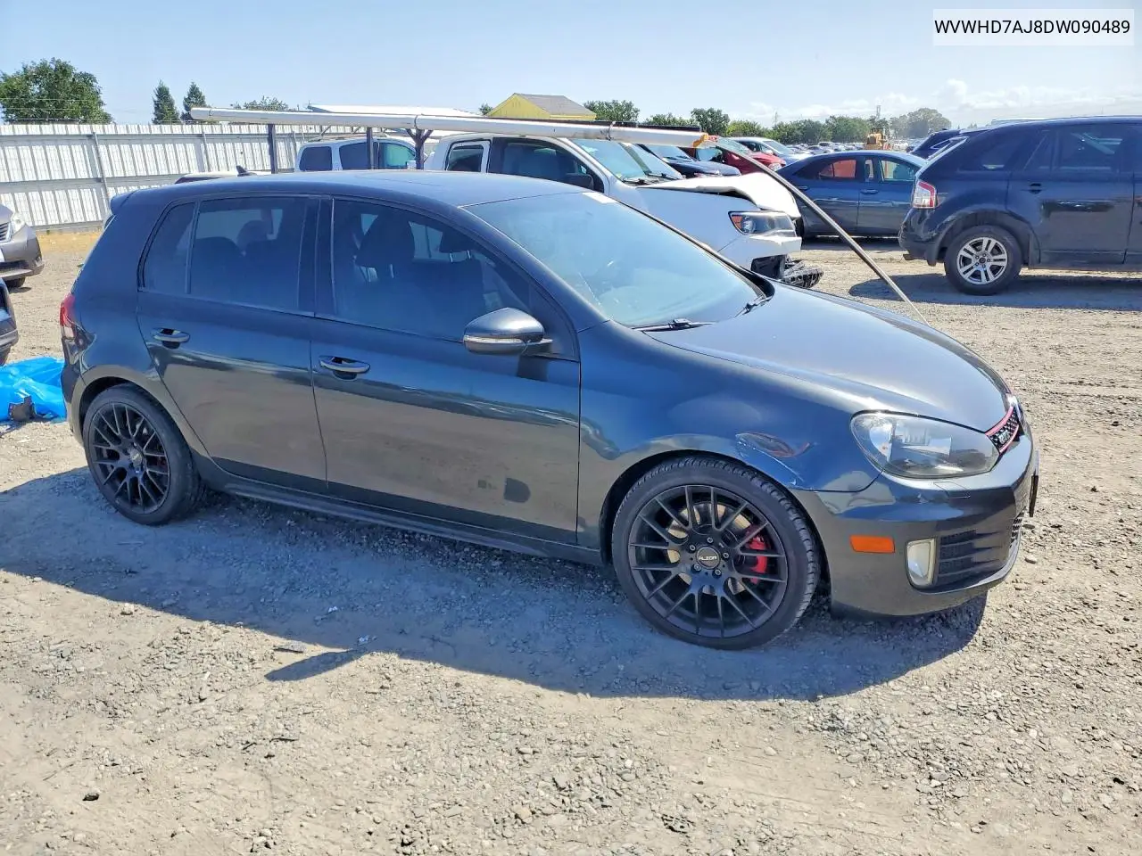 2013 Volkswagen Gti VIN: WVWHD7AJ8DW090489 Lot: 51478716