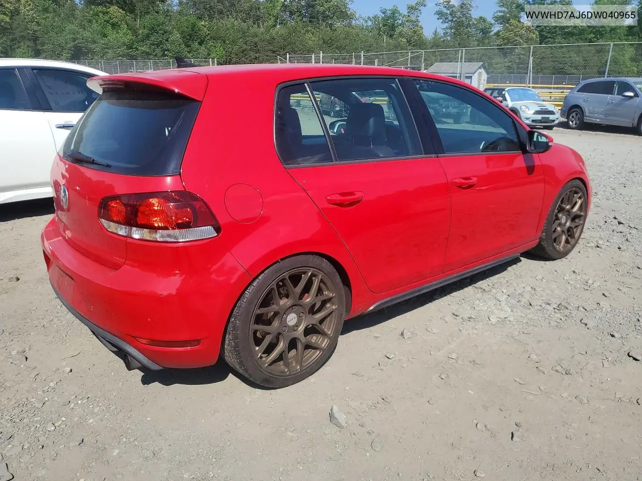 2013 Volkswagen Gti VIN: WVWHD7AJ6DW040965 Lot: 54467076