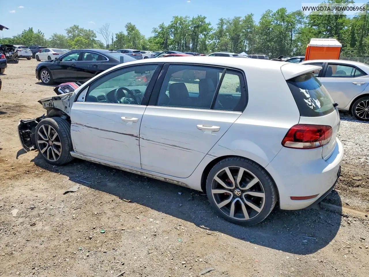 2013 Volkswagen Gti VIN: WVWGD7AJ9DW006966 Lot: 56023076