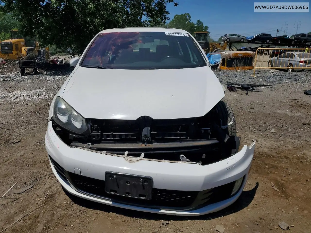 2013 Volkswagen Gti VIN: WVWGD7AJ9DW006966 Lot: 56023076