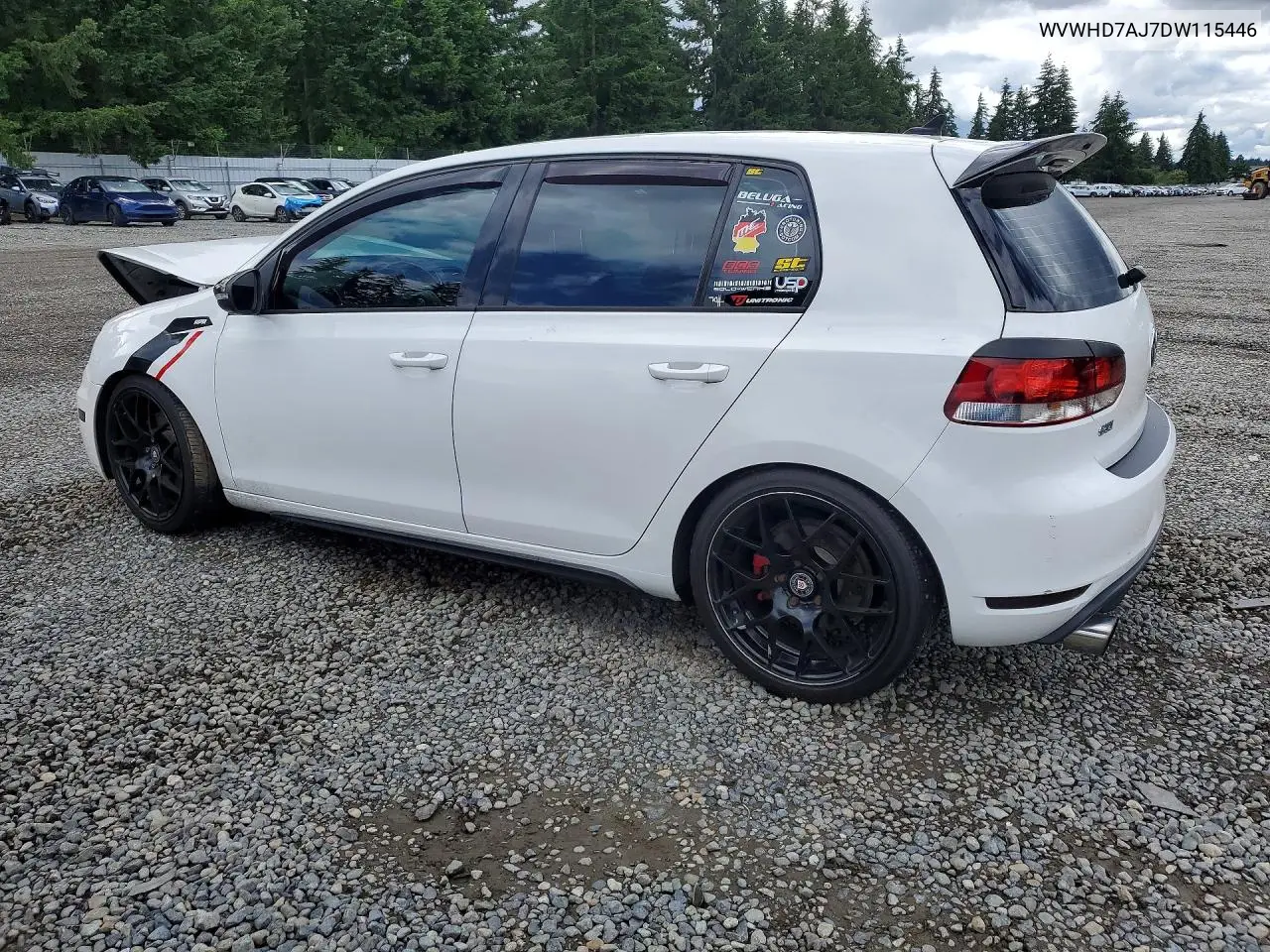 2013 Volkswagen Gti VIN: WVWHD7AJ7DW115446 Lot: 56869526