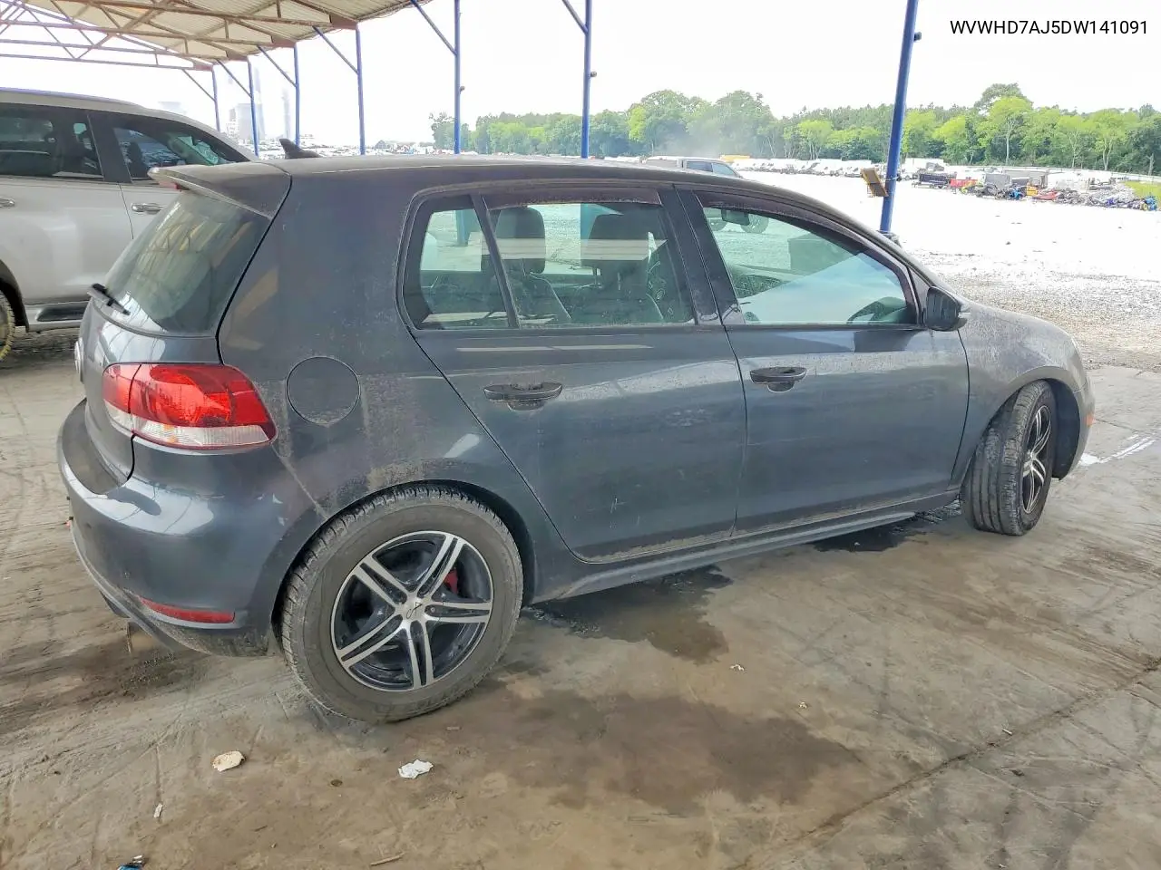 2013 Volkswagen Gti VIN: WVWHD7AJ5DW141091 Lot: 57132166