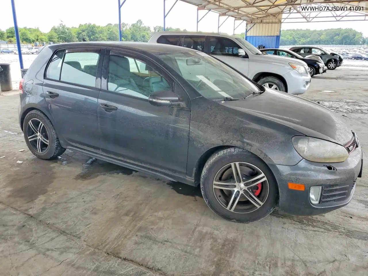2013 Volkswagen Gti VIN: WVWHD7AJ5DW141091 Lot: 57132166