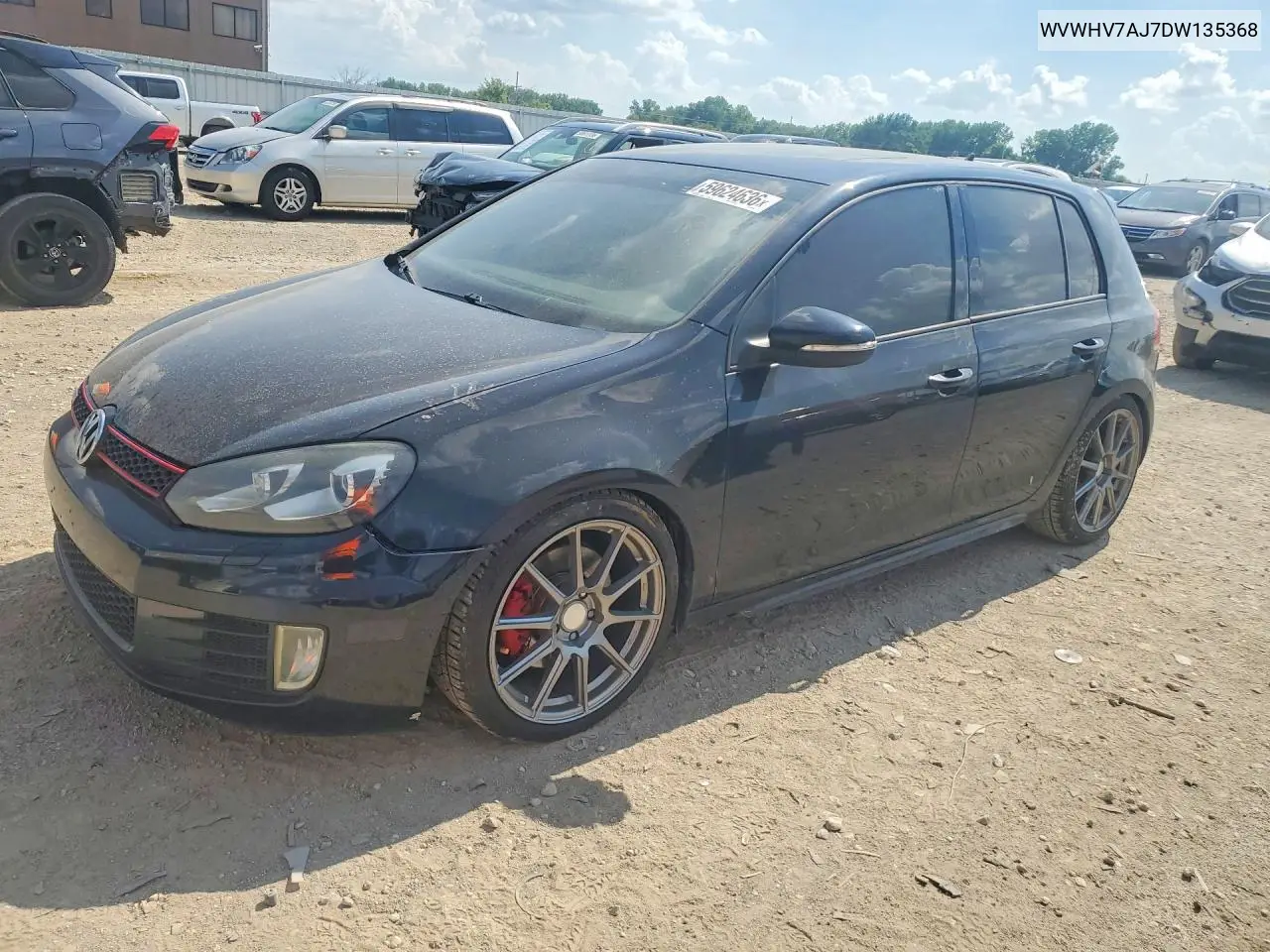 2013 Volkswagen Gti VIN: WVWHV7AJ7DW135368 Lot: 59624636