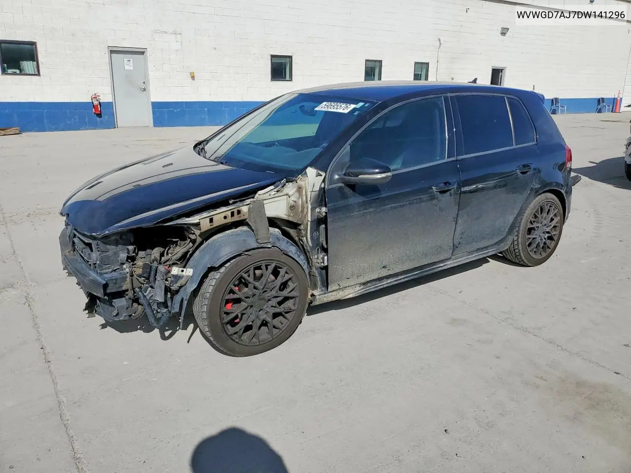 2013 Volkswagen Gti VIN: WVWGD7AJ7DW141296 Lot: 59695576