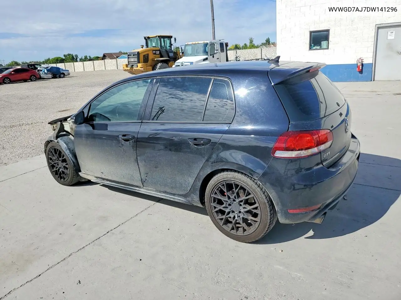 2013 Volkswagen Gti VIN: WVWGD7AJ7DW141296 Lot: 59695576