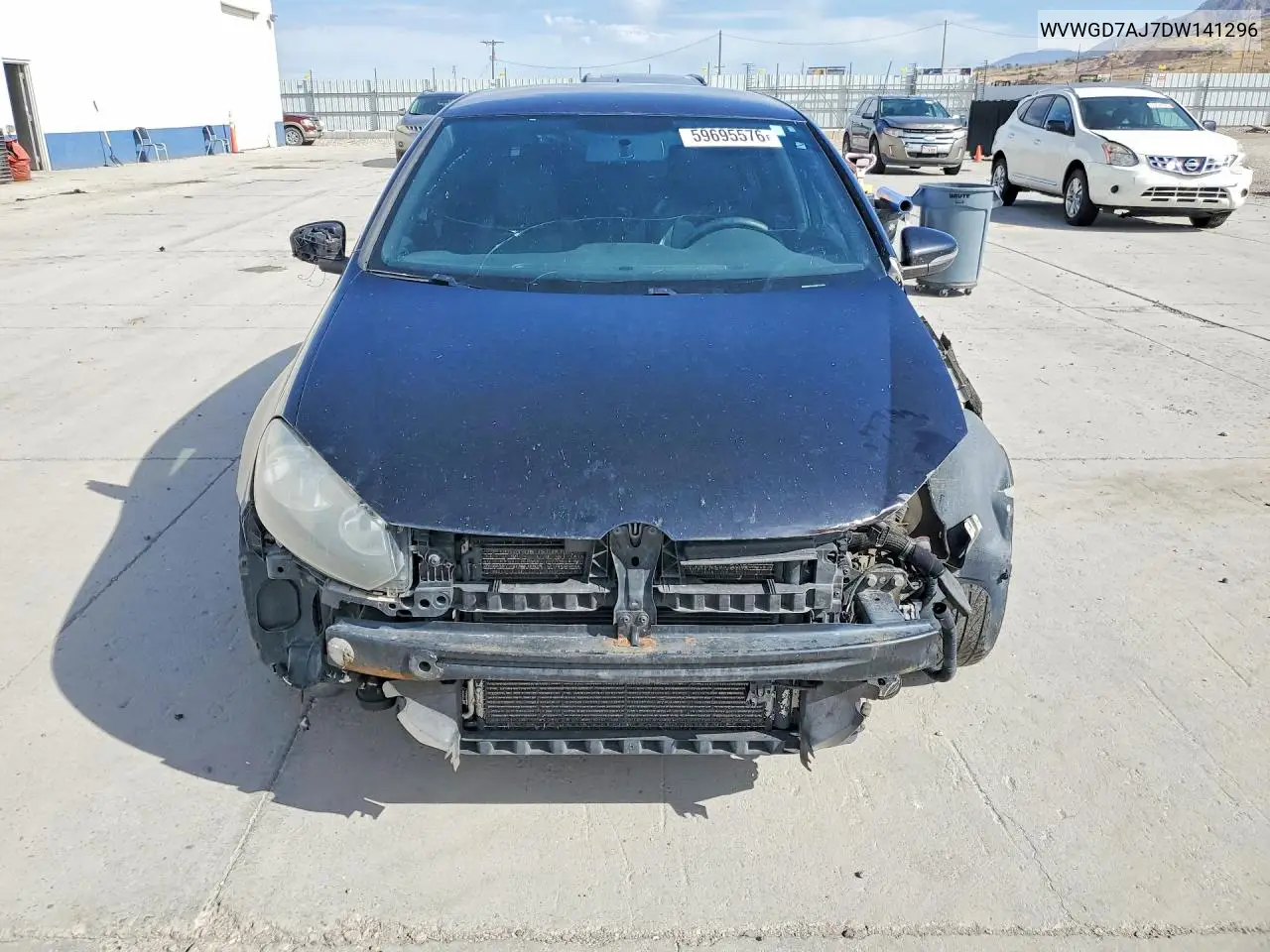 2013 Volkswagen Gti VIN: WVWGD7AJ7DW141296 Lot: 59695576