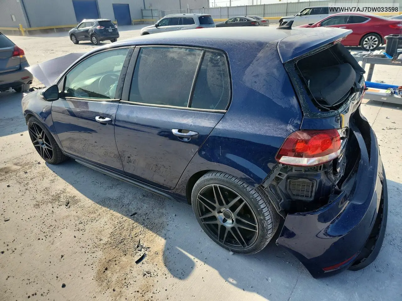2013 Volkswagen Gti VIN: WVWHV7AJ7DW033598 Lot: 60615616