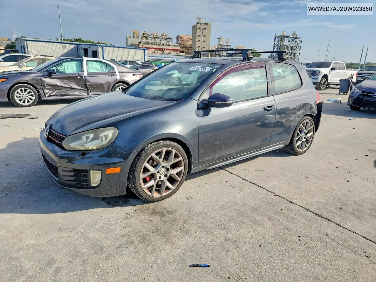 2013 Volkswagen Gti VIN: WVWED7AJ2DW023860 Lot: 61537266