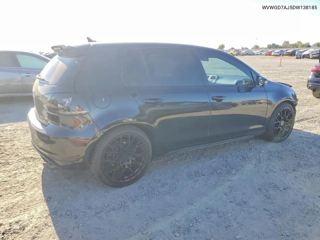 2013 Volkswagen Gti VIN: WVWGD7AJ5DW138185 Lot: 61965376