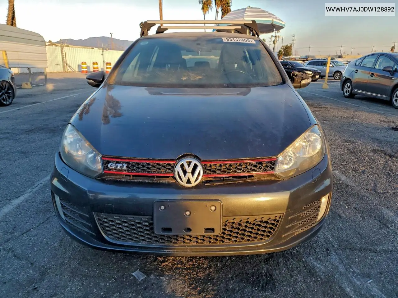 WVWHV7AJ0DW128892 2013 Volkswagen Gti