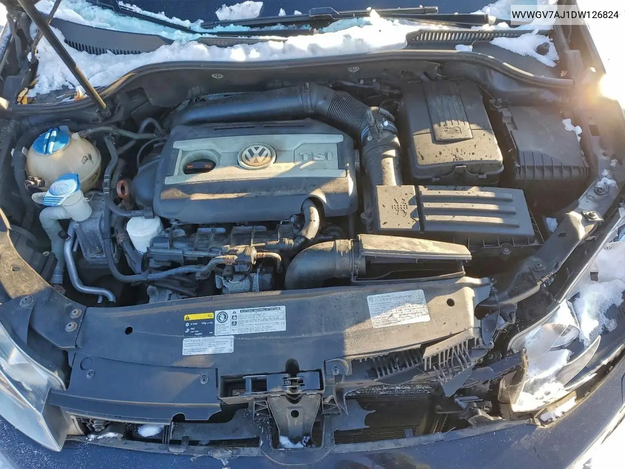 WVWGV7AJ1DW126824 2013 Volkswagen Gti