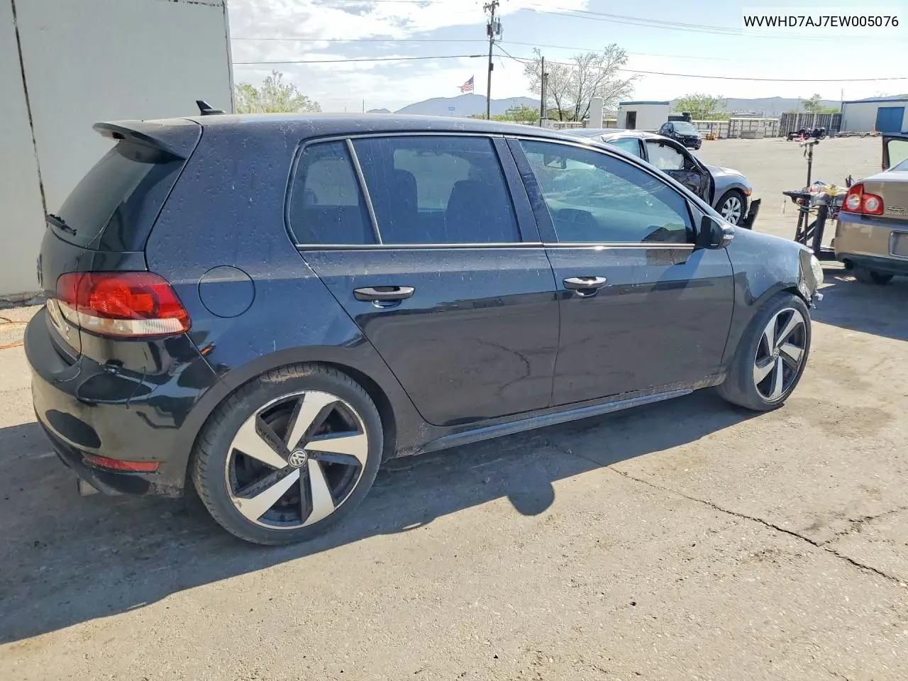 2014 Volkswagen Gti VIN: WVWHD7AJ7EW005076 Lot: 56710216
