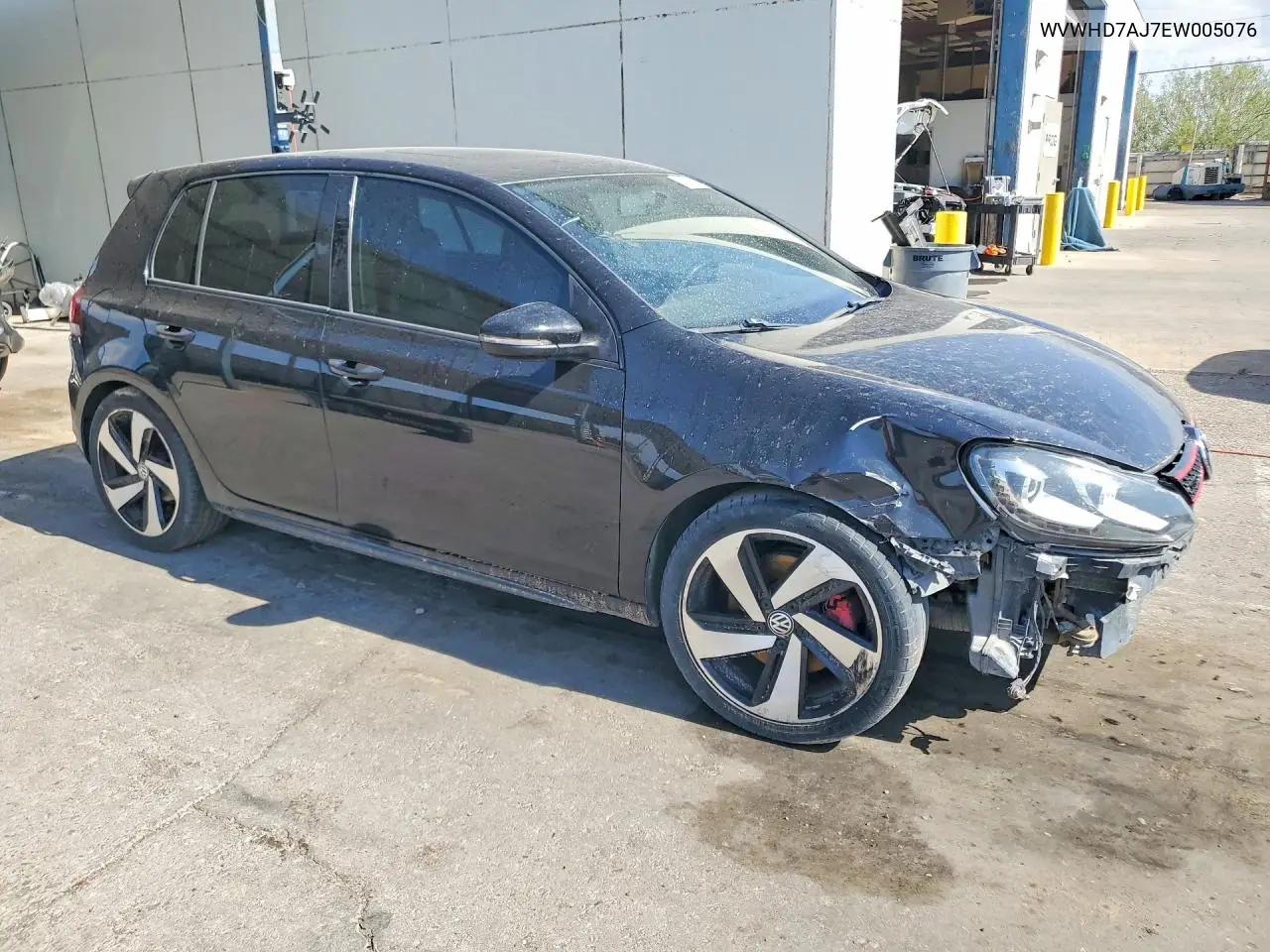 2014 Volkswagen Gti VIN: WVWHD7AJ7EW005076 Lot: 56710216