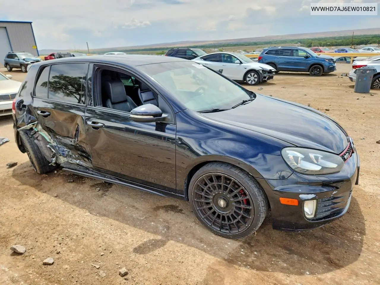 2014 Volkswagen Gti VIN: WVWHD7AJ6EW010821 Lot: 57754836