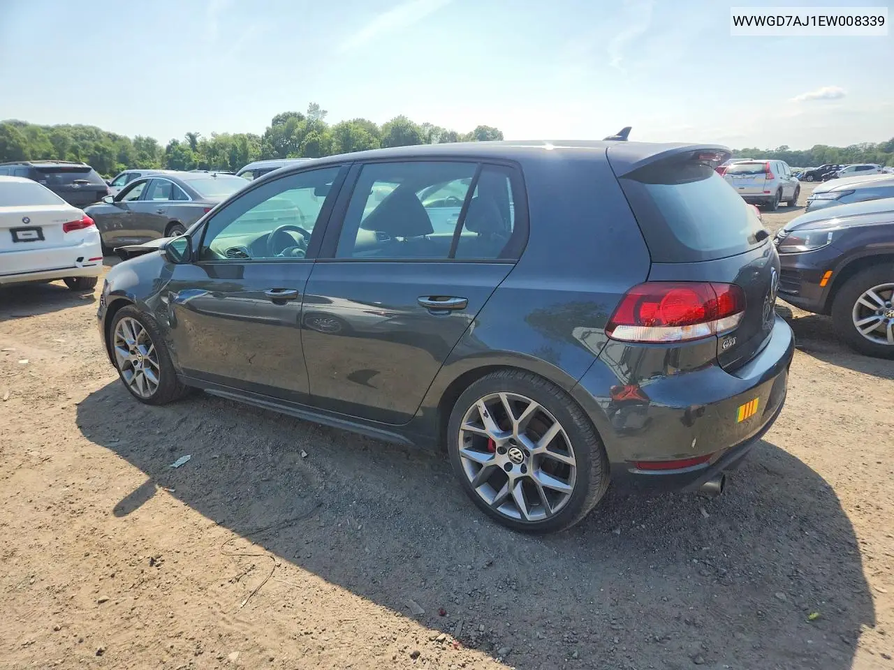 2014 Volkswagen Gti VIN: WVWGD7AJ1EW008339 Lot: 58160686