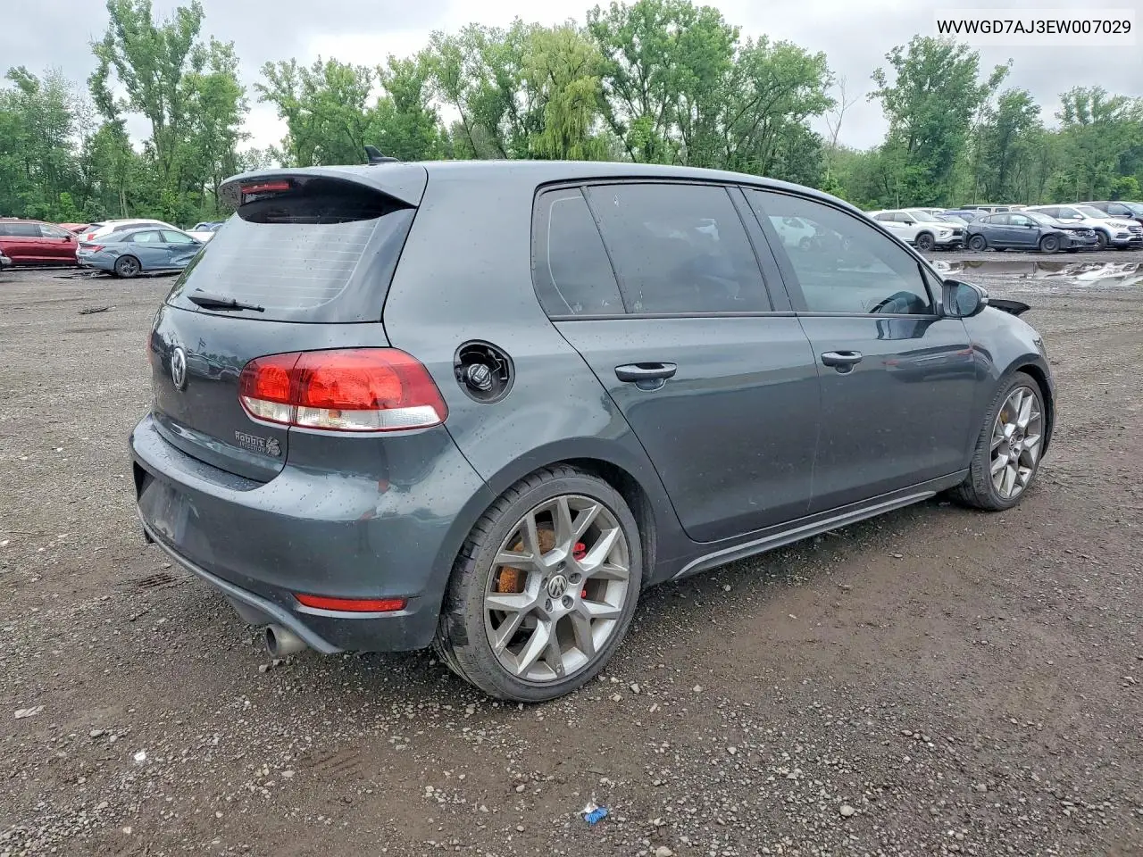 2014 Volkswagen Gti VIN: WVWGD7AJ3EW007029 Lot: 58787016