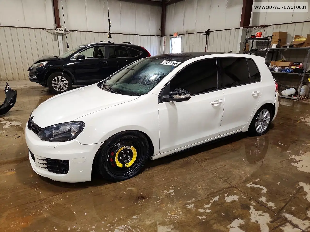 2014 Volkswagen Gti VIN: WVWGD7AJ7EW010631 Lot: 61585166