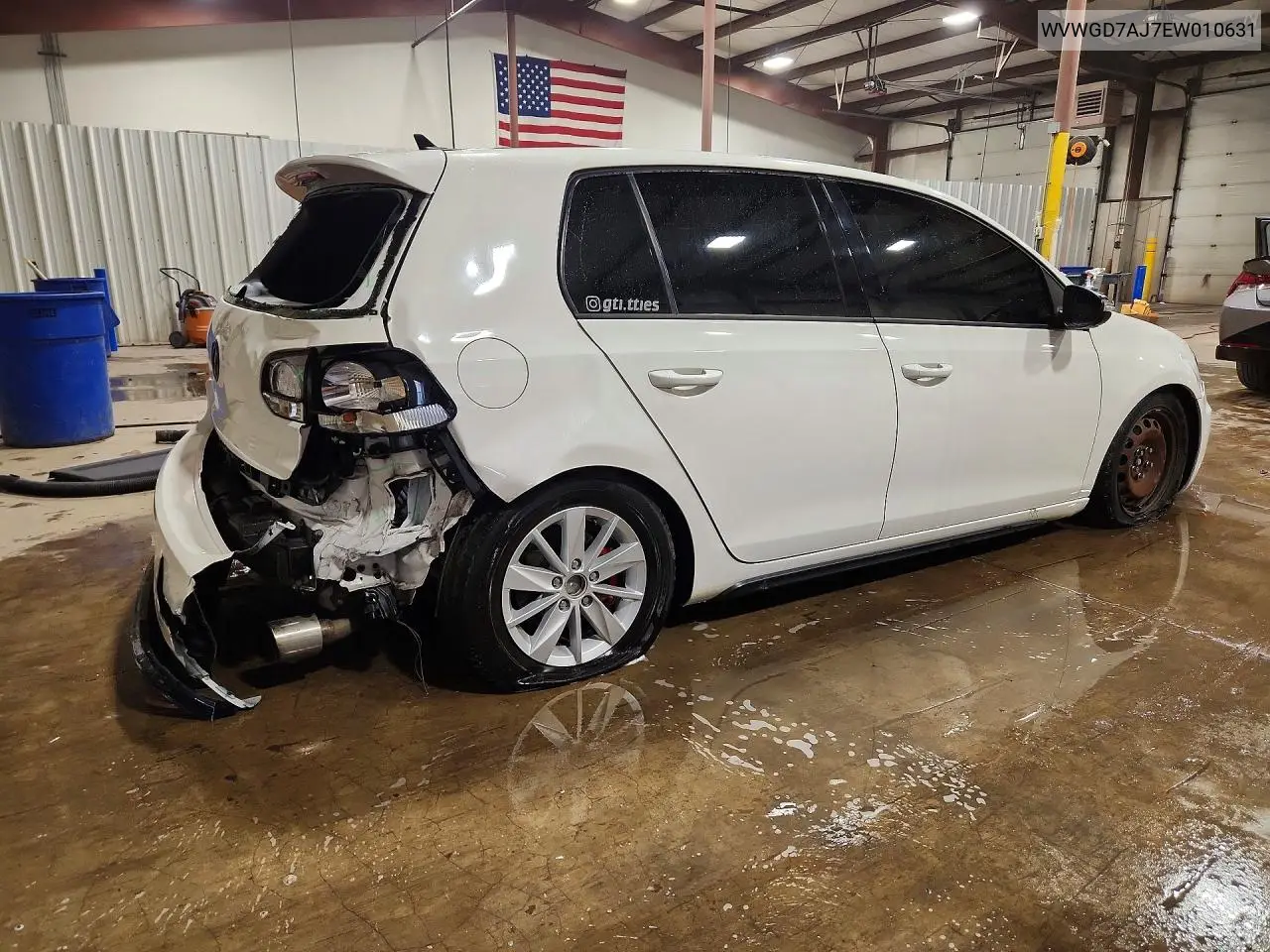 2014 Volkswagen Gti VIN: WVWGD7AJ7EW010631 Lot: 61585166