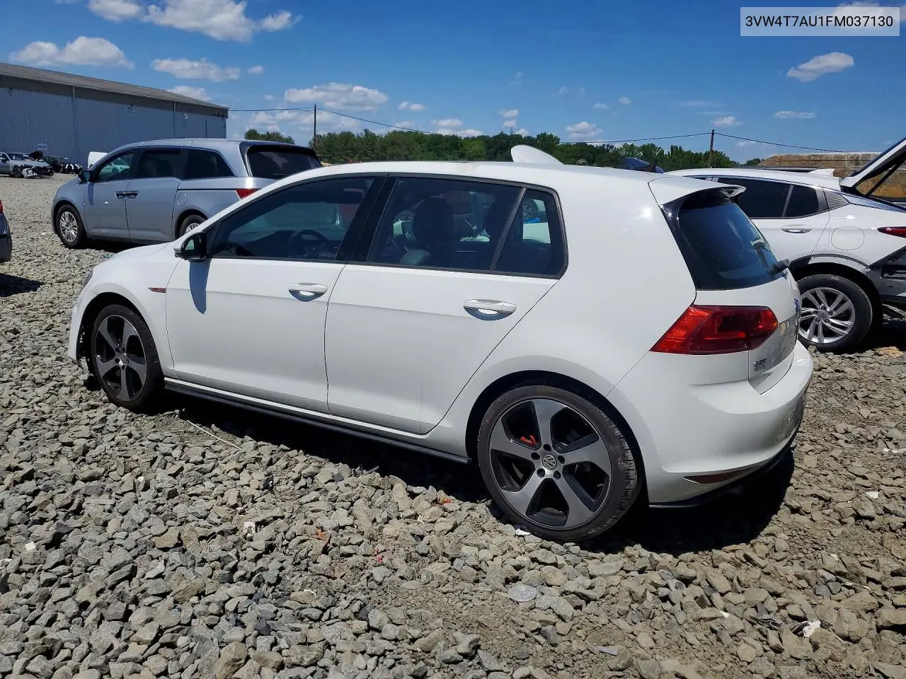 2015 Volkswagen Gti VIN: 3VW4T7AU1FM037130 Lot: 55430556