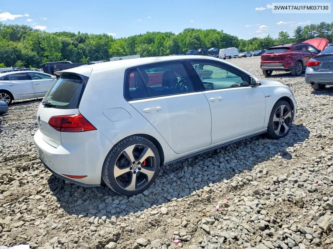 2015 Volkswagen Gti VIN: 3VW4T7AU1FM037130 Lot: 55430556