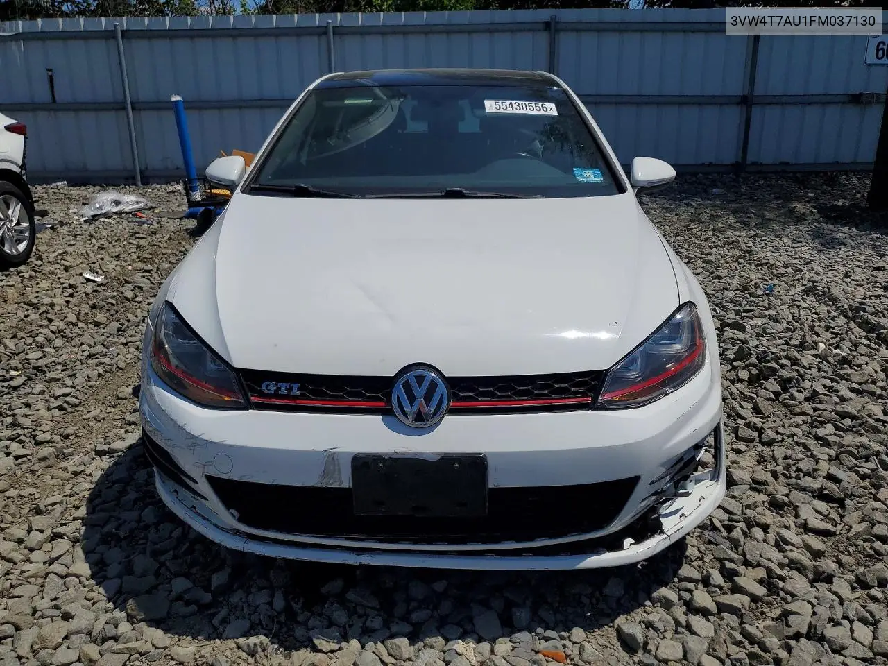 2015 Volkswagen Gti VIN: 3VW4T7AU1FM037130 Lot: 55430556