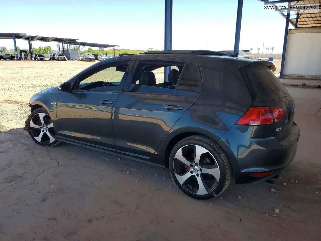 2015 Volkswagen Gti VIN: 3VW4T7AU8FM042292 Lot: 56457186