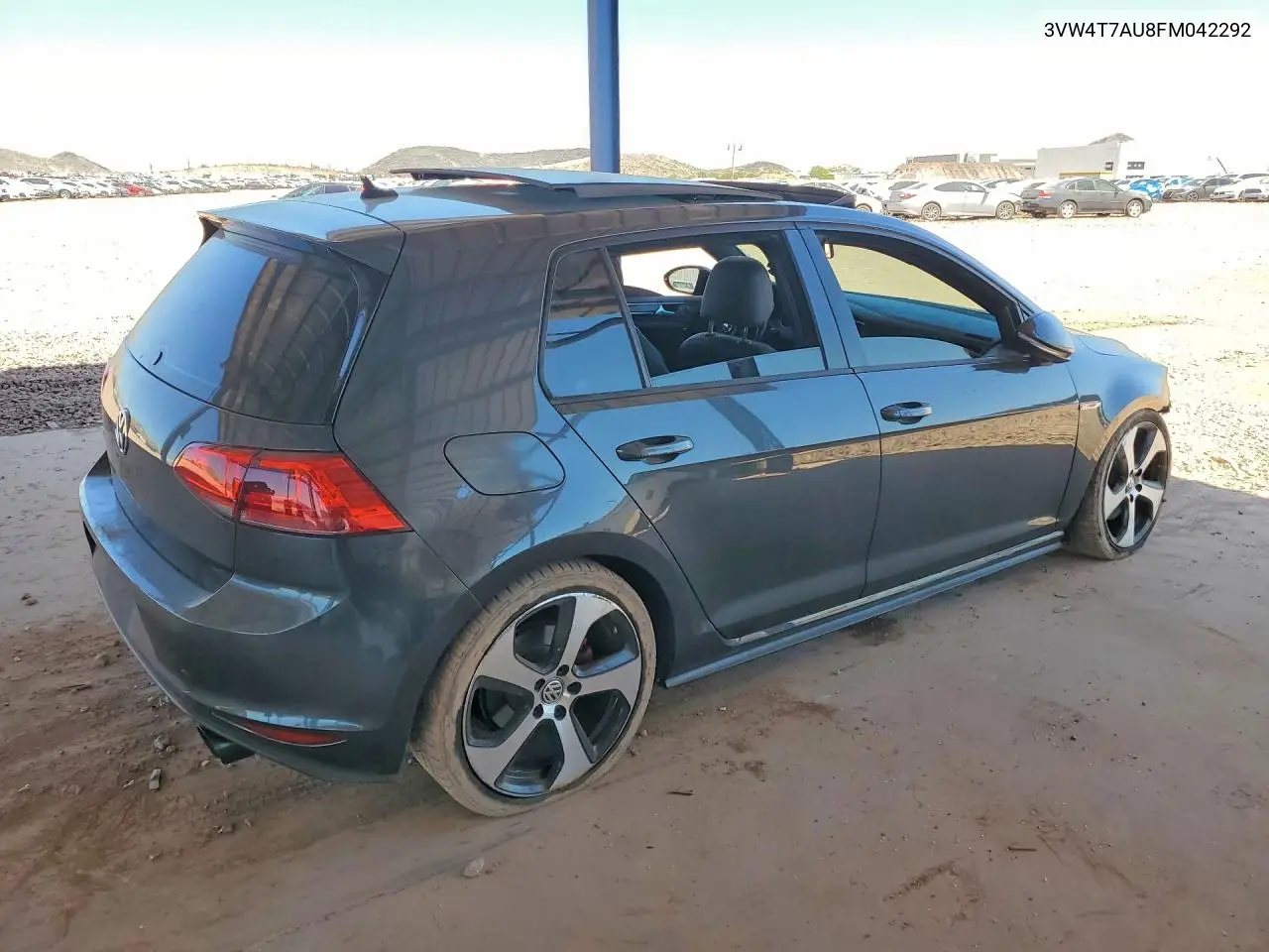2015 Volkswagen Gti VIN: 3VW4T7AU8FM042292 Lot: 56457186