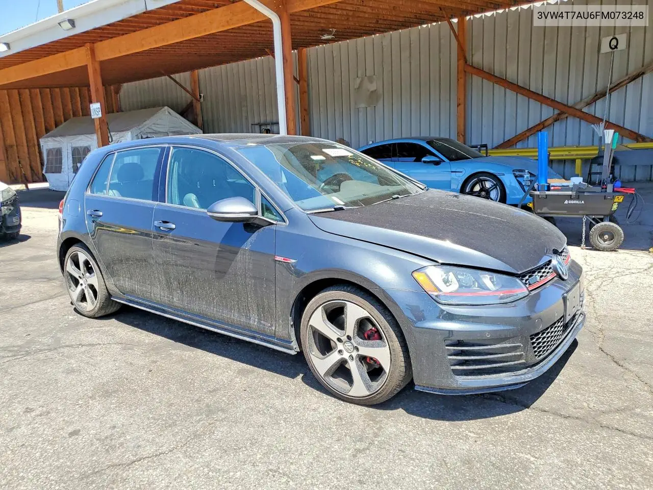2015 Volkswagen Gti VIN: 3VW4T7AU6FM073248 Lot: 56866936