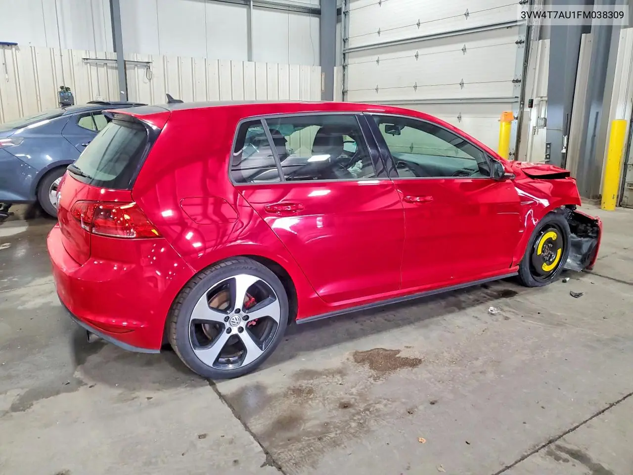 2015 Volkswagen Gti VIN: 3VW4T7AU1FM038309 Lot: 58451866