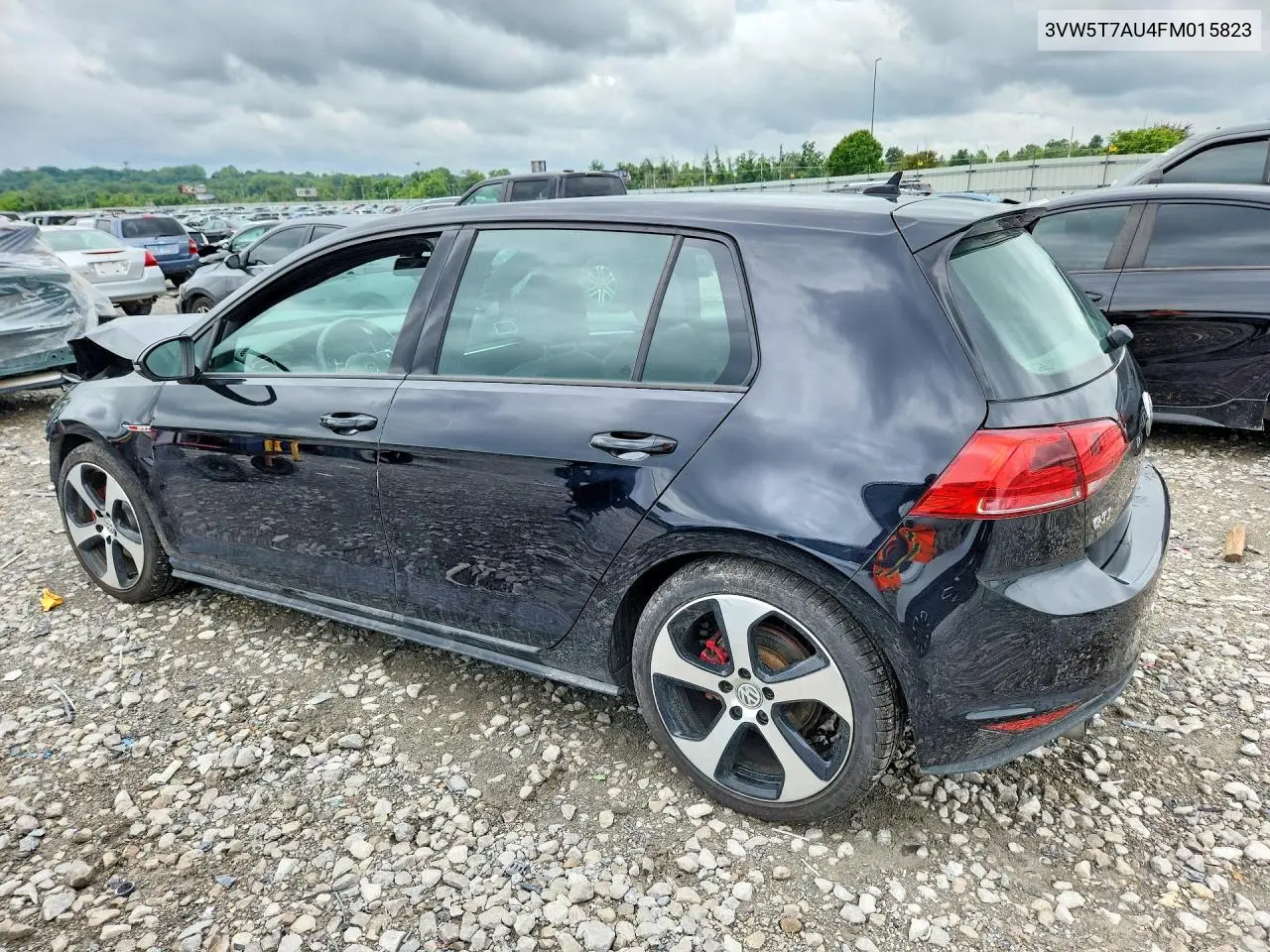 2015 Volkswagen Gti VIN: 3VW5T7AU4FM015823 Lot: 58957666