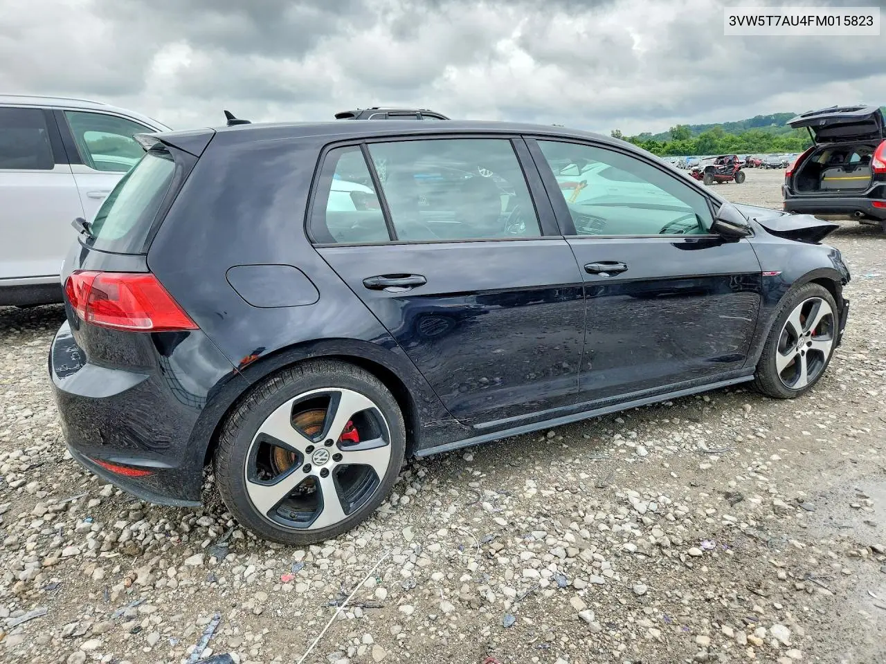 2015 Volkswagen Gti VIN: 3VW5T7AU4FM015823 Lot: 58957666